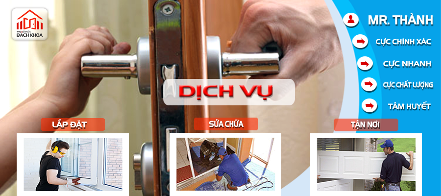 Sửa cửa Bách Khoa