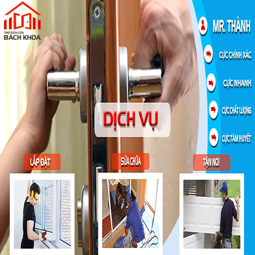 DỊCH VỤ SỬA CHỮA CỬA NHỰA - CỬA NHÔM - CỬA KÍNH , CHUYÊN NGHIỆP - UY TÍN SỐ 1